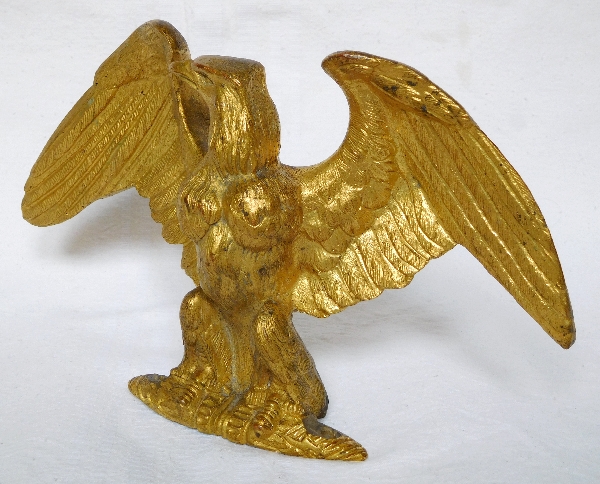 Aigle des Tuileries en bronze ciselé et doré d'époque Second Empire - Napoléon III