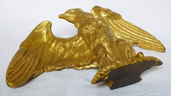 Aigle des Tuileries en bronze ciselé et doré d'époque Second Empire - Napoléon III