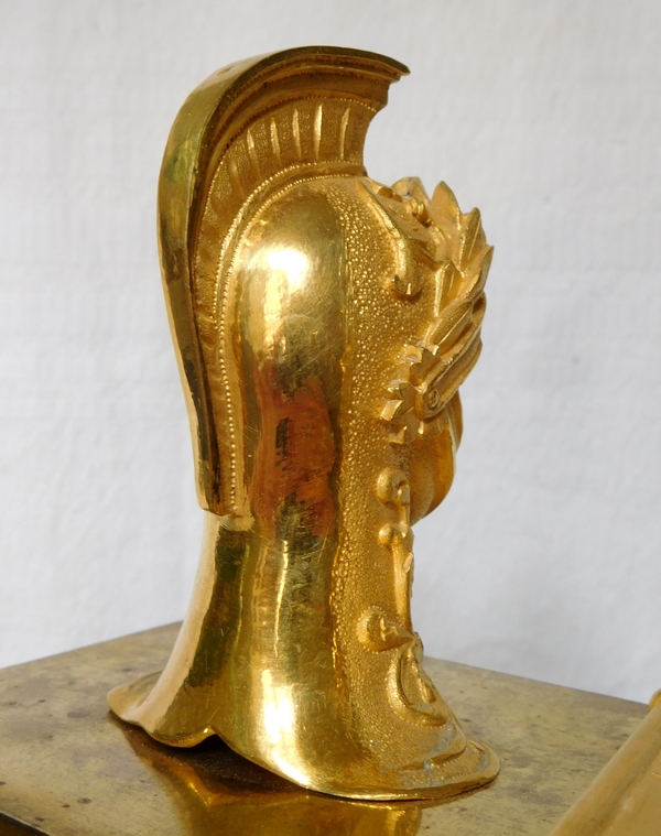 Pendule Empire en bronze doré au mercure - Frédéric II Le Grand