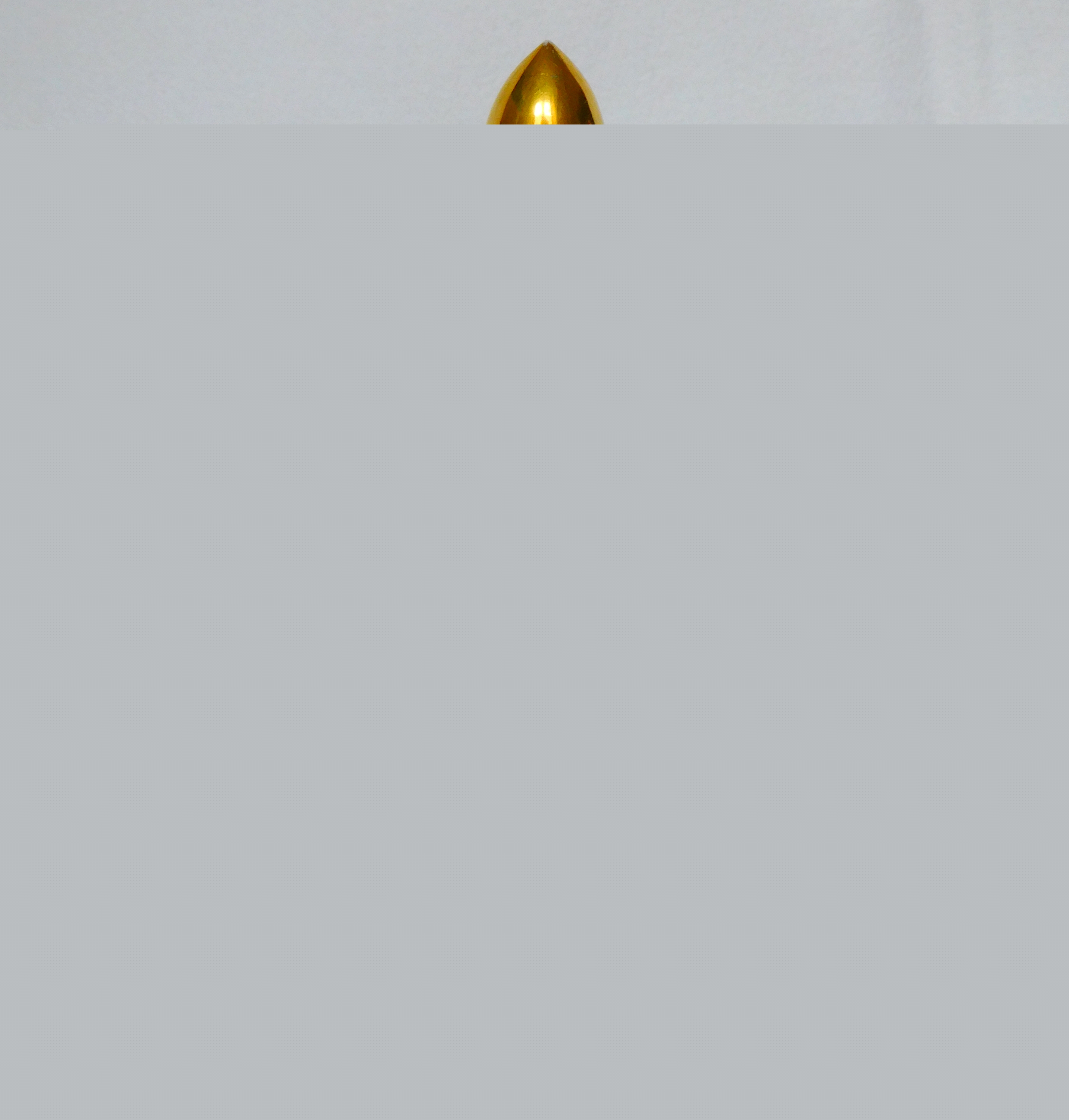 Théière en porcelaine de Paris dorée à l'or - époque Empire début XIXe