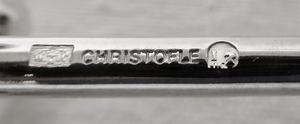 Porte-couteau en métal argenté, Christofle