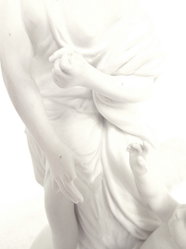 Paire de biscuits de porcelaine