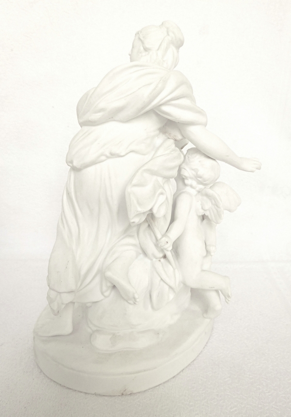 Paire de biscuits de porcelaine