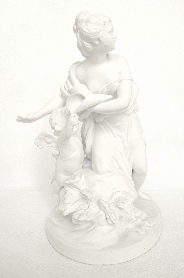 Paire de biscuits de porcelaine