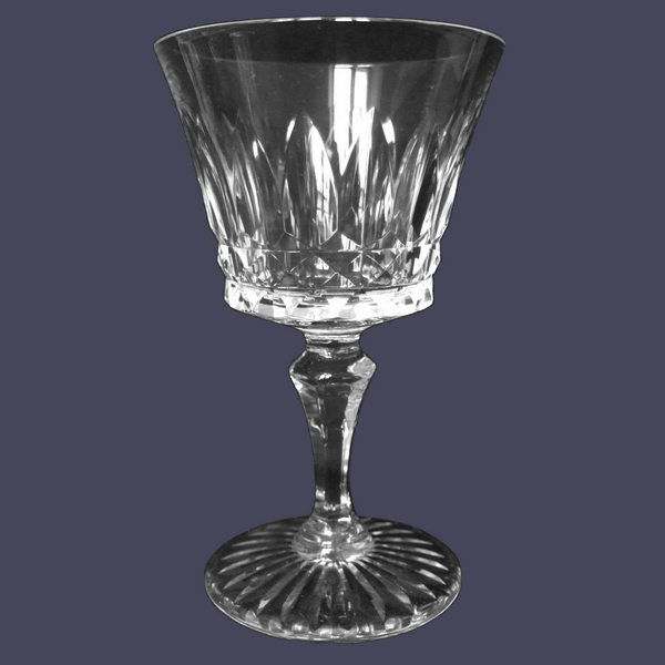 Grand verre à vin en cristal de Baccarat, modèle Buckingham, 13,3cm, signé