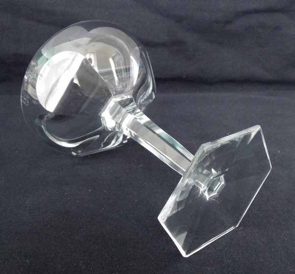 Coupe à champagne en cristal de Baccarat, modèle Compiègne