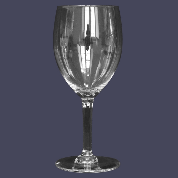Verre à eau en cristal de Baccarat, modèle Haut-Brion - signé - 16,5cm