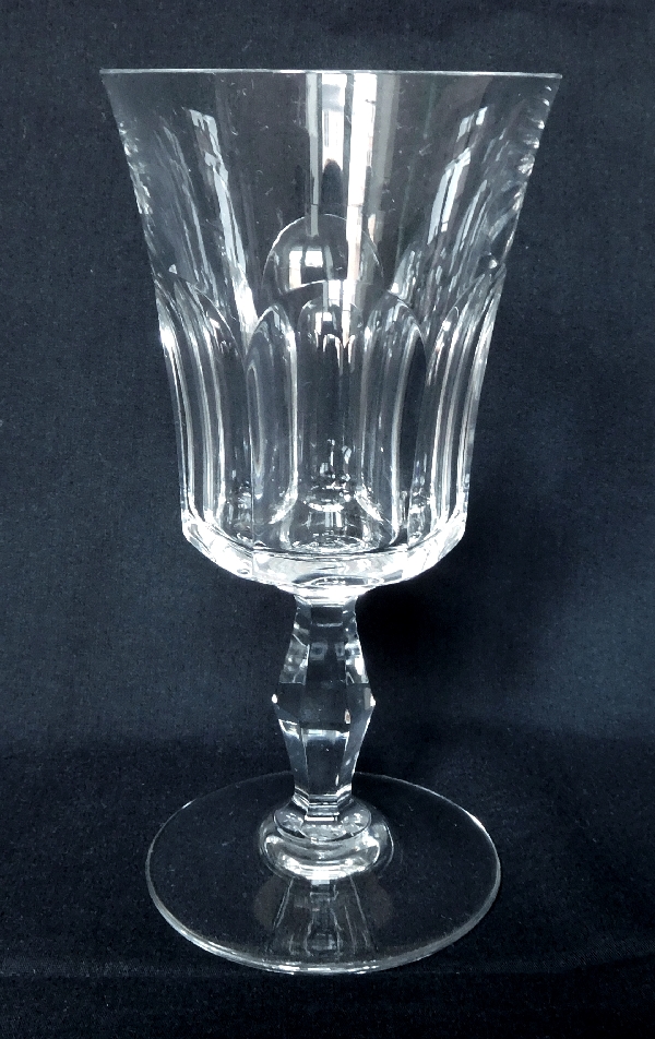 Verre à eau en cristal de Baccarat, modèle Lauzun - 17,4cm - signé