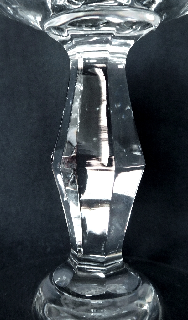 Verre à vin blanc / porto en cristal de Baccarat, modèle Lauzun - 12,8cm - signé