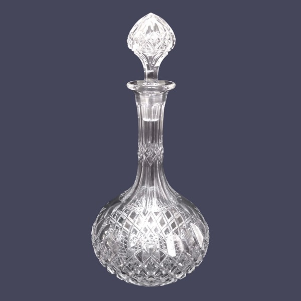 Carafe à vin en cristal de Baccarat, modèle Libourne (modèle GG) - 27,5cm