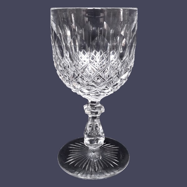 Verre à vin blanc / porto en cristal de Baccarat, modèle Libourne (modèle GG) - 10,5cm
