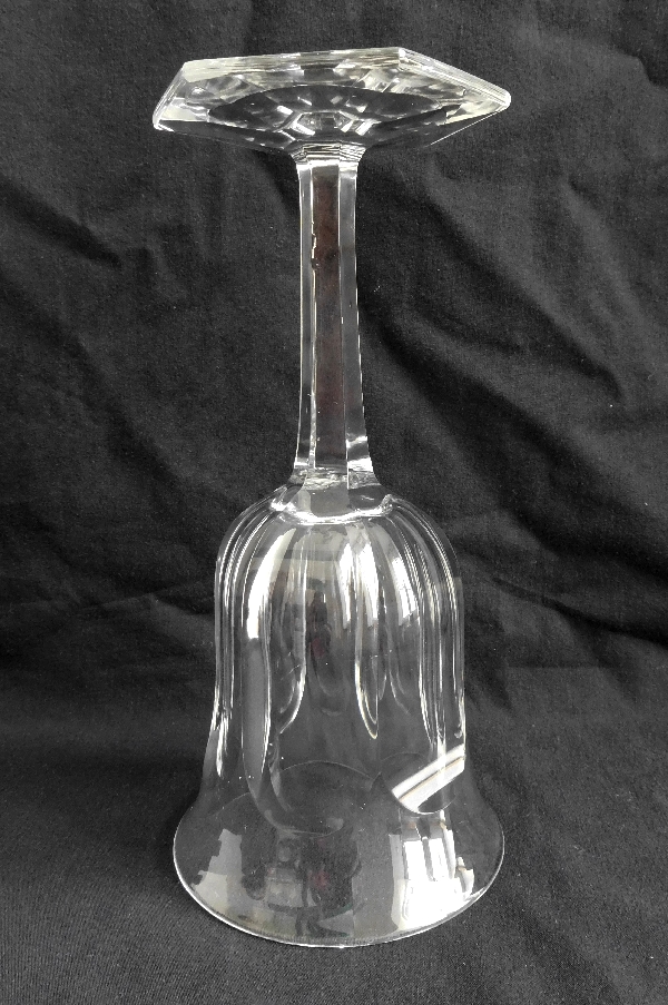 Verre à vin en cristal de Baccarat, modèle Malmaison - 15cm