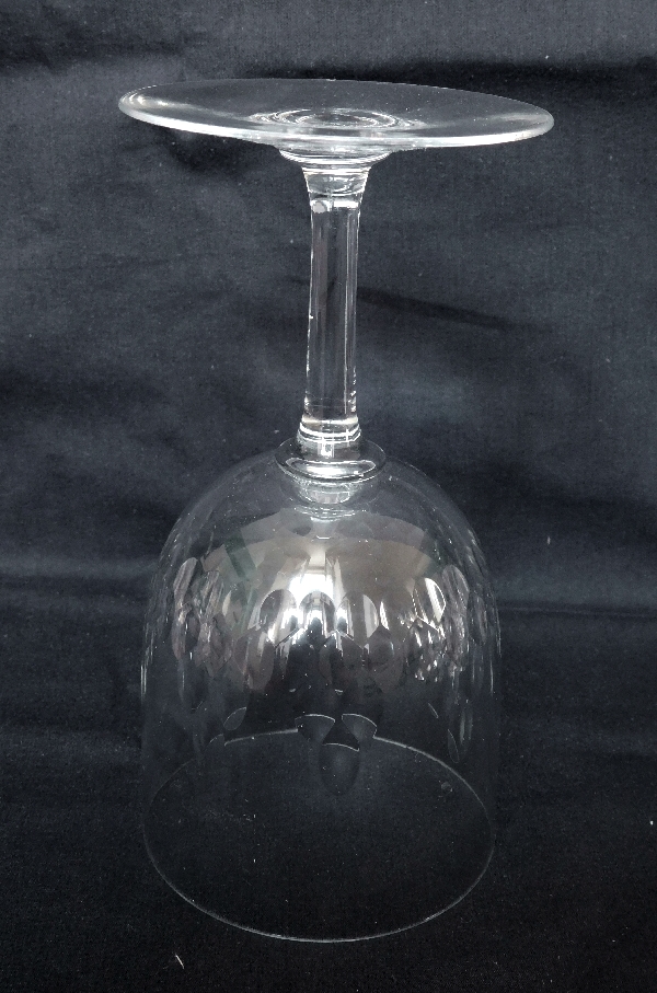 Verre à porto en cristal de Baccarat, modèle Richelieu - 10,4cm