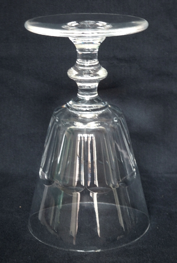 Verre à eau en cristal de Saint Louis, modèle Caton - 14cm - signé