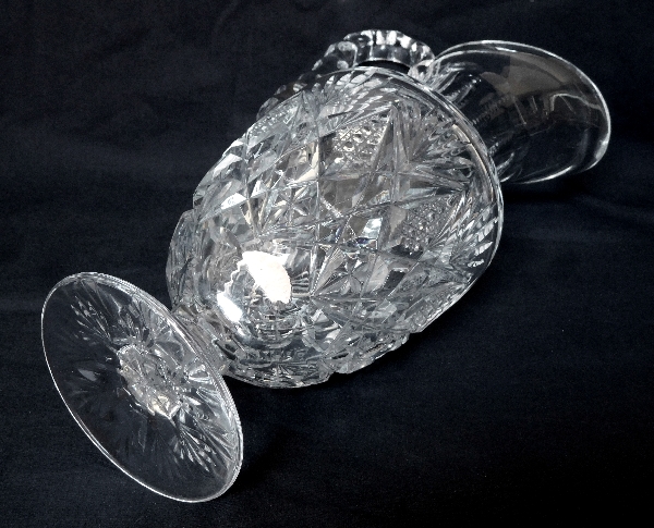 Broc / pichet à eau en cristal de Saint Louis, modèle Florence