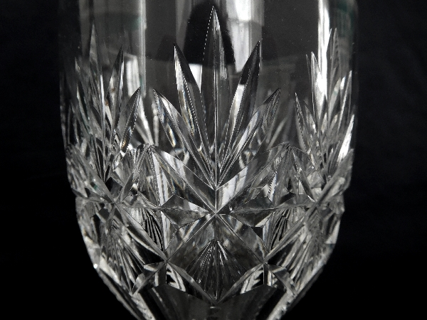 Verre à eau en cristal de Saint Louis, modèle Gavarni - 16,2cm