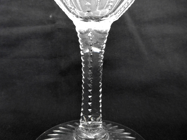 Verre à eau en cristal de Saint Louis, modèle Gavarni - 16,2cm