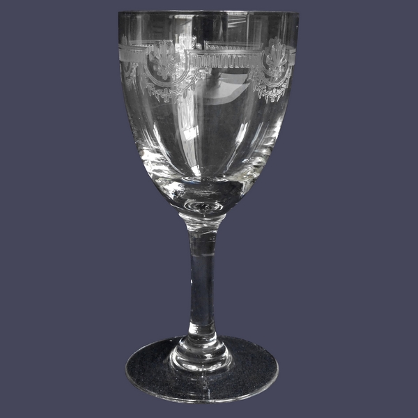 Verre à liqueur en cristal de Saint Louis, modèle Manon - 9cm