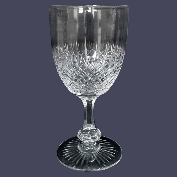 Verre à vin en cristal de Saint Louis, modèle Océan - 12,5cm