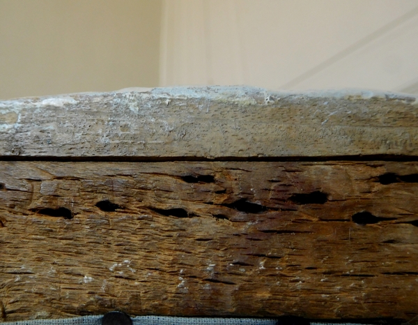 Jean-Baptiste Boulard : paire de chaises médaillon d'époque Louis XVI