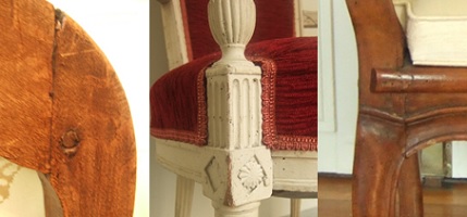 L'assemblage des fauteuils XVIIIe : tenons et mortaises
