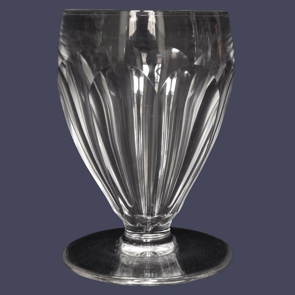 Verre à vin blanc ou porto en cristal de Saint Louis, modèle Béarn - 8,2cm
