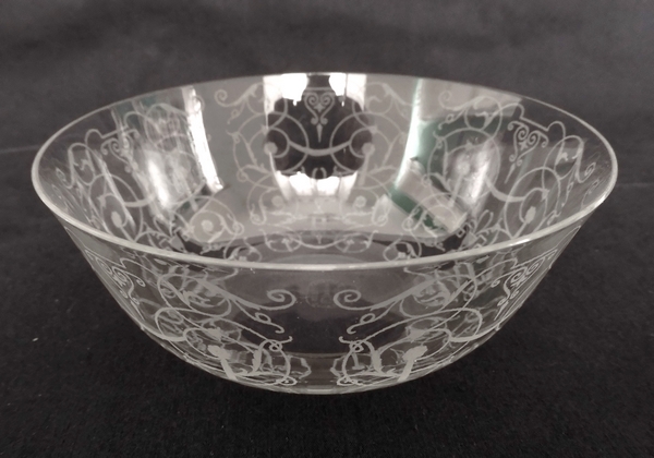 Coupe / ramequin en cristal de Baccarat, modèle Michelangelo (Michel Ange)