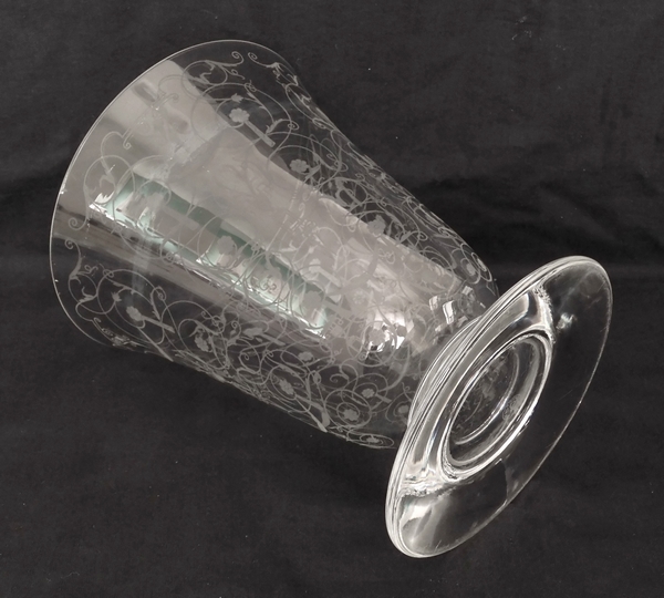 Vase en cristal de Baccarat, modèle Michelangelo (Michel Ange)