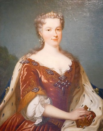 Marie Leczynska par Van Loo