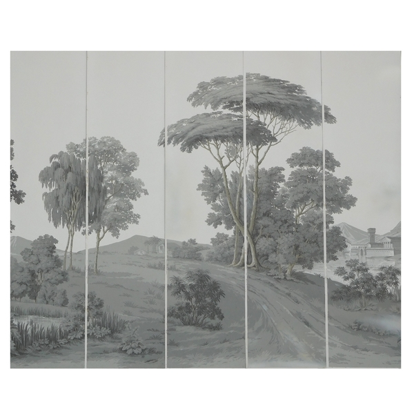 Zuber panoramic wallpaper (never installed) : Italian landscape 380cm x 240cm