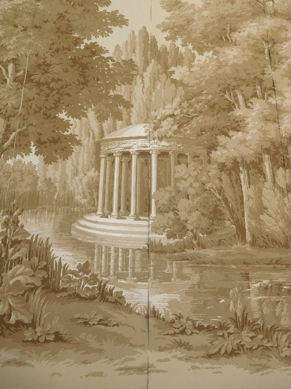 Zuber panoramic sepia wallpaper (never Installed) Italian Landscape 250cm x 400cm