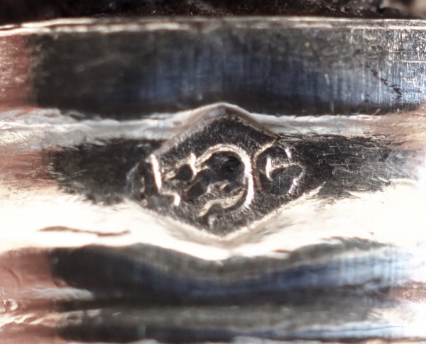 Set of 12 sterling silver crustacean forks / knives, Louis XVI style - silversmith Lapparra & Gabriel