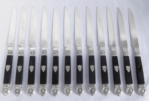 Late 19th Century Sterling Silver Fruit Knife