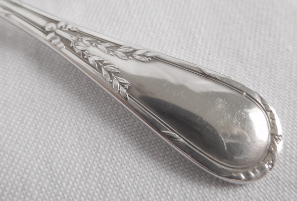 Puiforcat : 12 sterling silver moka spoons / coffee spoons