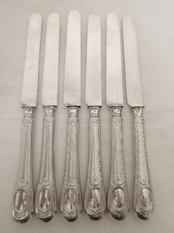 Late 19th Century Sterling Silver Fruit Knife