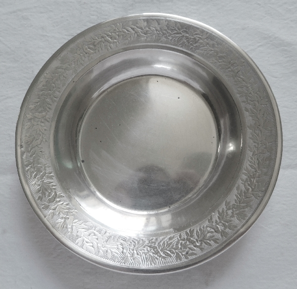 Sterling silver coaster / plate / cup