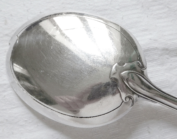 Cardeilhac : sterling silver icecream serving set, Regency style