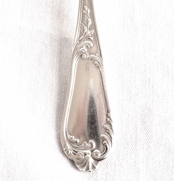 Henri Soufflot : Louis XV style sterling silver strawberry spoon