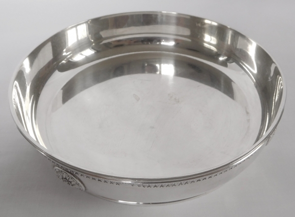 Puiforcat - Empire style sterling silver candy bowl, silversmith Puiforcat