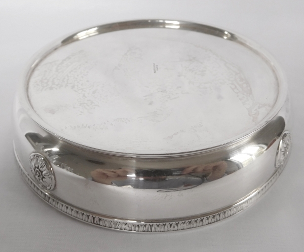 Puiforcat - Empire style sterling silver candy bowl, silversmith Puiforcat