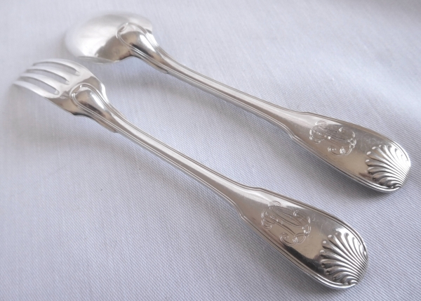 Lapparra & Lapar : sterling silver flatware for 12 guests