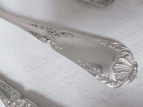 Sterling silver flatware set - 36 pcs - silversmith Puiforcat