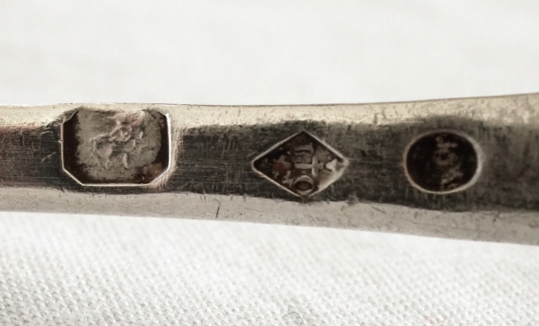 Pair of Empire sterling silver salt cellars - 1809 - 1819