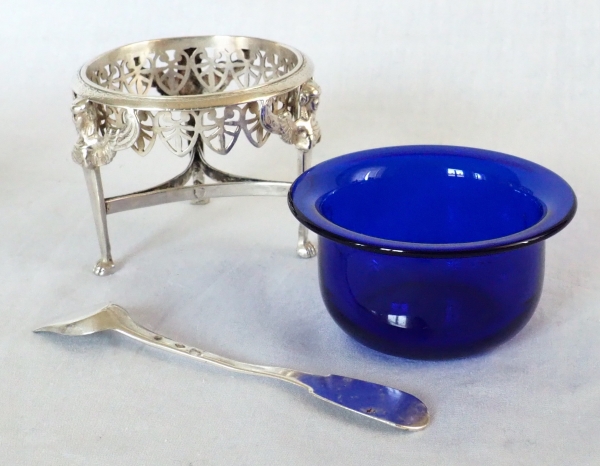 Pair of Empire sterling silver salt cellars - 1809 - 1819