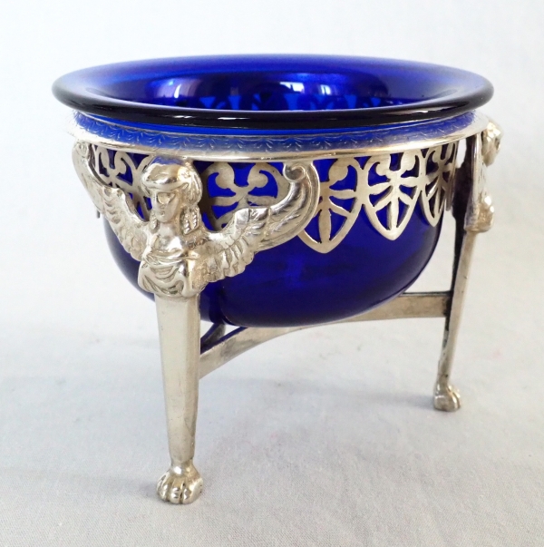 Pair of Empire sterling silver salt cellars - 1809 - 1819