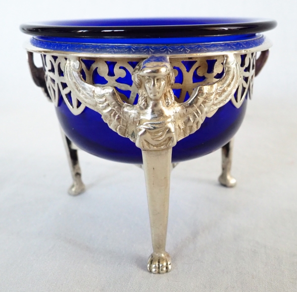 Pair of Empire sterling silver salt cellars - 1809 - 1819