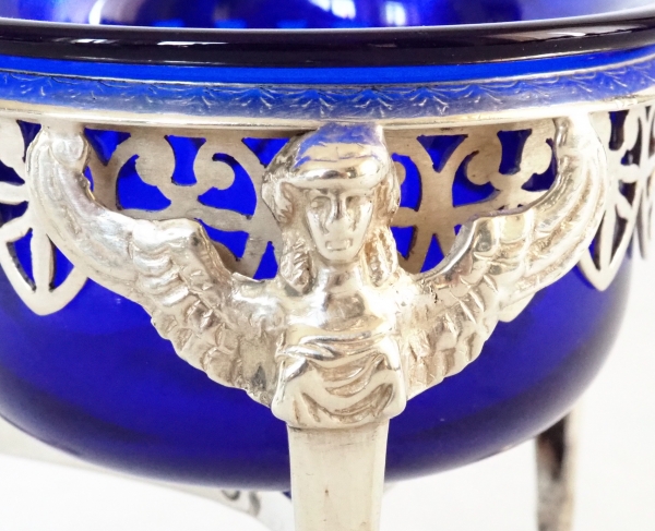 Pair of Empire sterling silver salt cellars - 1809 - 1819