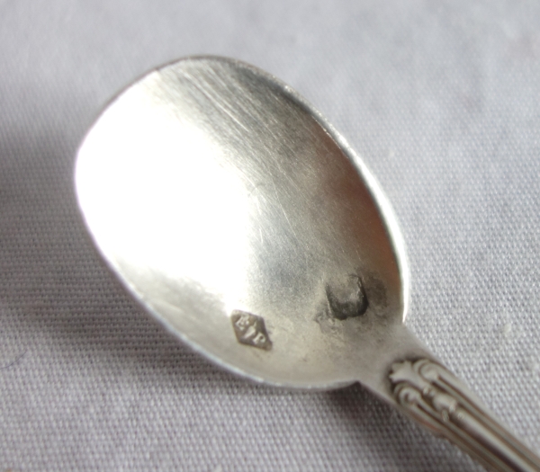 Puiforcat : paire de salerons en argent massif et vermeil Empire - poinçon Minerve