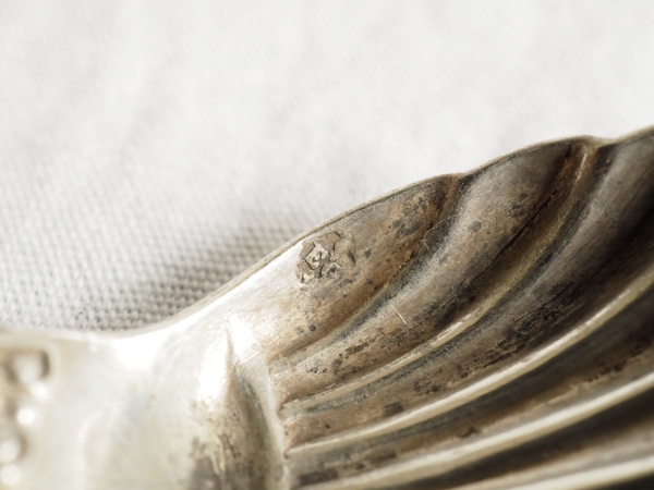 Paire de salerons de style Louis XVI en argent massif - poinçon Minerve
