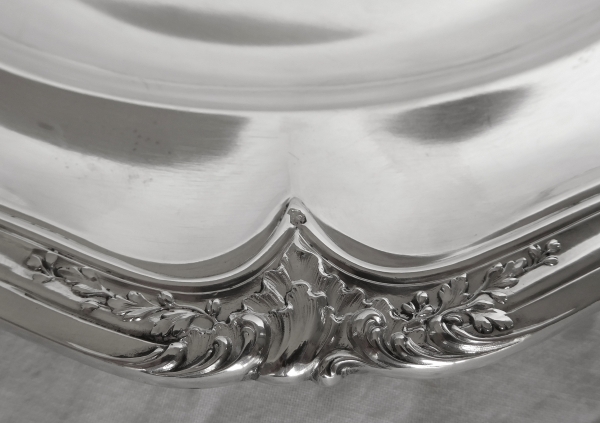 Puiforcat : sterling silver Louis XV style dish without a monogram